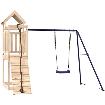 

Shumee Dětské hřiště na zahradu 243 × 186 × 214 cm, masivní borové dřevo