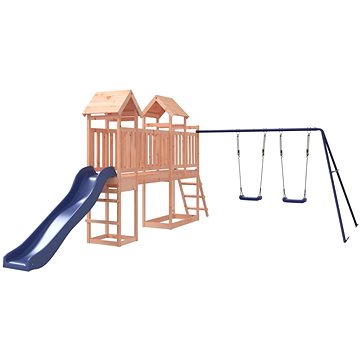 

Shumee Dětské hřiště na zahradu 313 × 469 × 214 cm, masivní dřevo douglasky