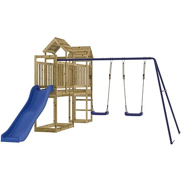 

Shumee Dětské hřiště na zahradu 314 × 404 × 214 cm, impregnované borové dřevo