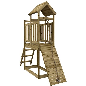 

Shumee Hrací věž s lezeckou stěnou 229 × 64 × 214 cm, impregnované borové dřevo