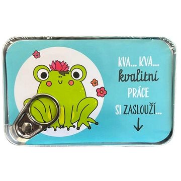 

ALBI Plechovka na peníze - narozeniny - žába