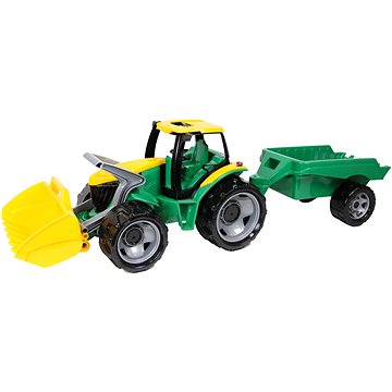 

Lena Traktor se lžící a přívěsem