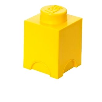 

LEGO Úložný box 125 x 127 x 180 mm - žlutý