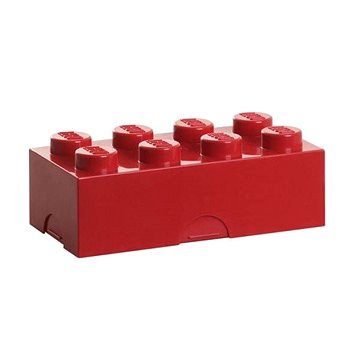 

LEGO Box na svačinu 100 x 200 x 75 mm - červený
