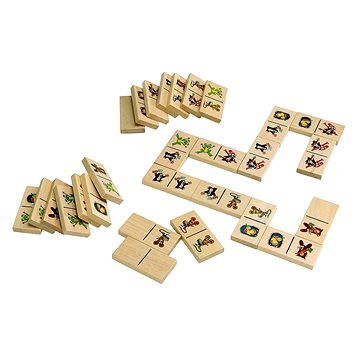 Krteček - Dřevěné domino - Domino
