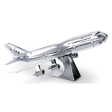 

Metal Earth Luxusní ocelová stavebnice komerční letadlo Boeing 747