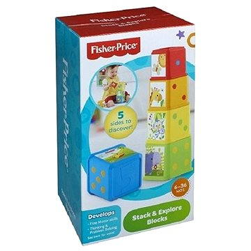 Fisher-Price Zvířatková věž - Didaktická hračka