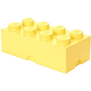 

LEGO Úložný box 8 250 x 500 x 180 mm - světle žlutý