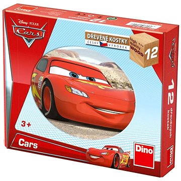 

Dino dřevěné kostky kubus - Cars
