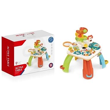 

Bavytoy Interaktivní stoleček pro nejmenší Montessori