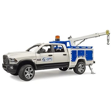 

Bruder 2509 Terénní auto RAM s otočným majákem a hydraulickou rukou