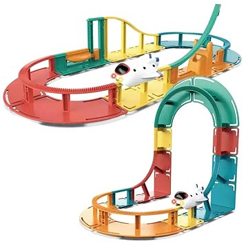 

Bavytoy Barevná 3D elektrická dráha 31 ks