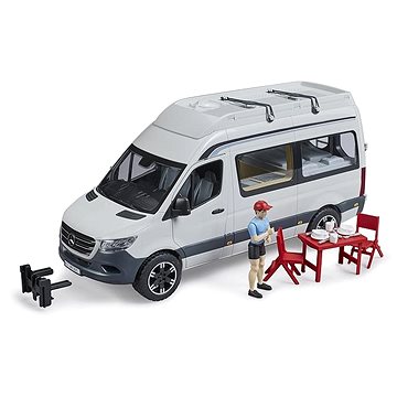 

Bruder 2672 Mercedes-Benz Sprinter Camper s figurkou