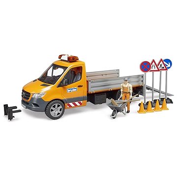 

Bruder 2677 nový MB Sprinter Silničáři s figurkou a příslušenstvím