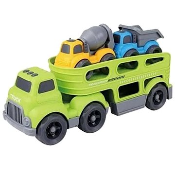 

Bavytoy Set truck s autíčky zelený