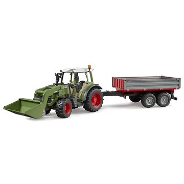 

Bruder 2182 Traktor Fendt Vario 211 s čelním nakladačem a sklápěcím přívěsem