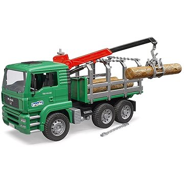 

Bruder 2769 Nákladní auto MAN TGA Timber s nakládacím ramenem a 3 kmeny
