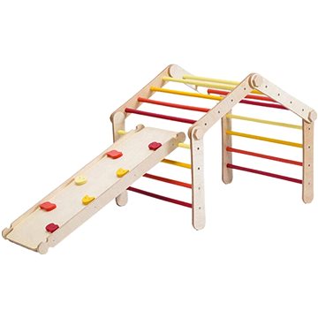 

Tuktuk Montessori prolézačka - barevná