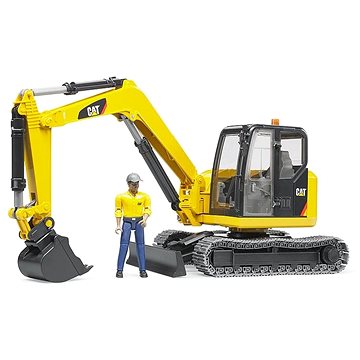 

Bruder 2466 Minibagr CAT s figurkou