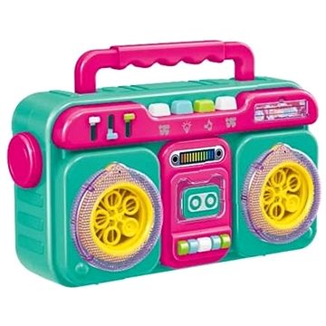 

Bavytoy Bublifukové rádio se světlem a hudbou zelené