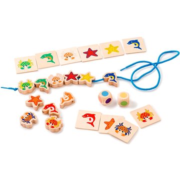 

Toys for life - Navlékání mořských zvířátek podle předloh