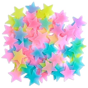 

CEN Fluorescenční svítící hvězdičky 100 ks