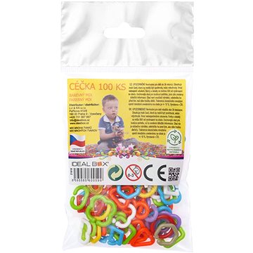 

Ideal Box Céčka 100 ks - barevný mix, mix mnoha tvarů