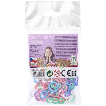 

Ideal Box Céčka 100 ks - pastelové barvy, mix mnoha tvarů