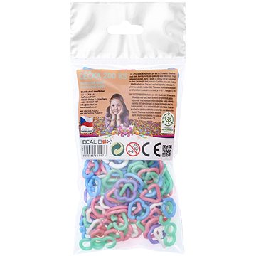 

Ideal Box Céčka 200 ks - pastelové barvy, mix mnoha tvarů