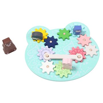 

Hope Toys Dřevěná ozubená kolečka se zvířaty