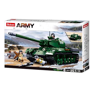 

Sluban WWII M38-B0979 Bitva o Budapešť, Sovětský těžký tank IS-2 2v1