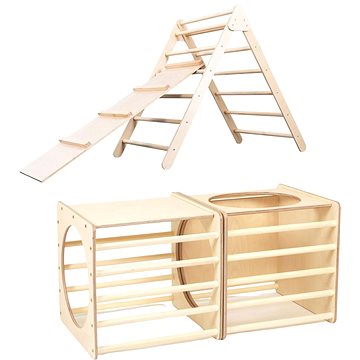 

Tuktuk Montessori Pickler Triangle a 2× Pickler kostka