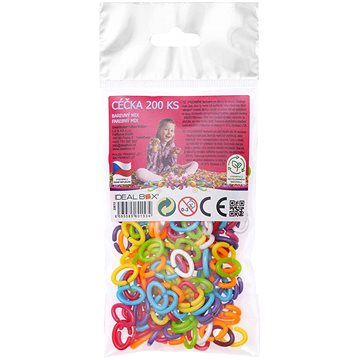 

Ideal Box Céčka 200 ks - barevný mix, pouze písmeno „C“