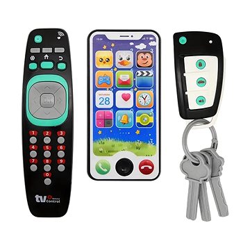 

Bavytoy Dětský set – ovladač, mobil a klíče