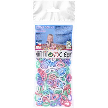 

Ideal Box Céčka 300 ks - pastelové barvy, pouze písmeno „C“