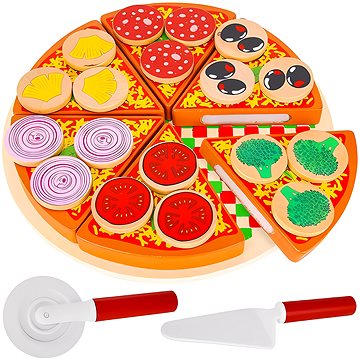 

Kruzzel 22471 Dřevěná krájecí pizza 21cm