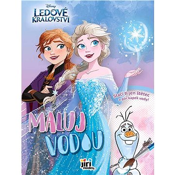 

JIRI MODELS Maluj vodou A4 Ledové království