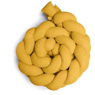 

Maceshka Mušelínový pletený mantinel žlutý