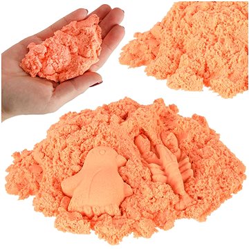 

KIK Kinetický písek v sáčku, oranžový, 1 kg