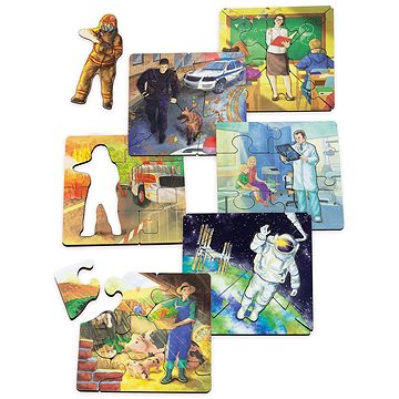 

VEMKEL Sada puzzle Profese