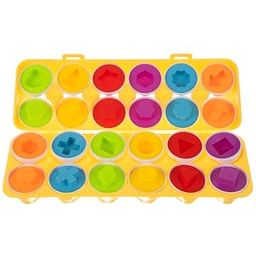 

Kruzzel 22674 Dětská skládačka vajíčka 12 ks