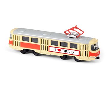 

RAPPA Kovová česká retro tramvaj Brno 16 cm