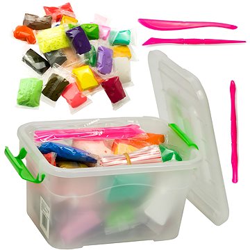 

KIK KX7569 Magická pěnová plastelína 24 × 10 g, sada box