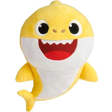 

Alum Baby Shark – plyšový, na baterie, se zvukem, žlutý