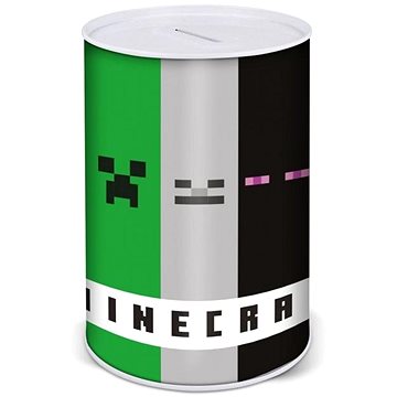 

ALUM Plechová pokladnička Minecraft