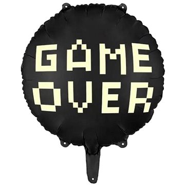 

GoDan Balón foliový s nápisem Game Over – rozlučka se svobodou, 45 cm