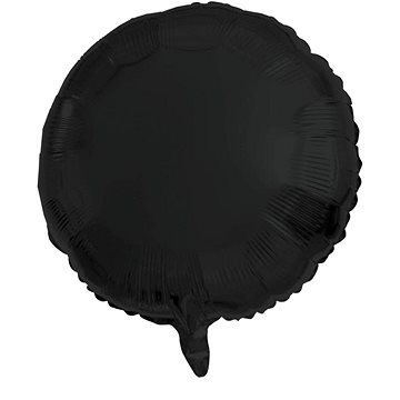 

Folat Balón foliový, kulatý, matný černý, 45 cm
