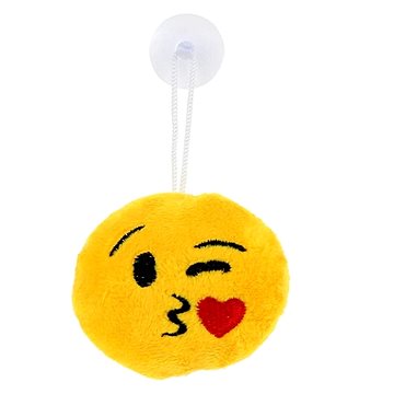 

MDS Přívěsek Emotikon se šňůrkou a přísavkami 8 cm 1 kus nahodilého výběru