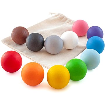

Ulanik Dřevěné kuličky 12 balls 4 cm