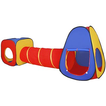 

Kruzzel 23871 Dětský stan 3 v 1, barevný